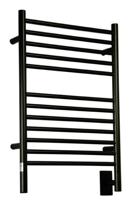 Towel Warmers & Drying Rails |  Model E Straight Towel Warmer – 20-1/2″ (521mm)W x 31″ (787mm)H  – Hardwired (Oil Rubbed Bronze) Bath Towel Warmers & Drying Rails