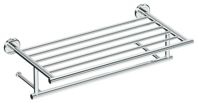 Bath Accessories |  19-3/8″ (492mm) Minimalist Towel Rack (Polished Chrome) Bath Bath Accessories