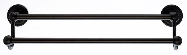 Bath Accessories |  Rope Bath 24″ (610mm) Center-to-Center Double Towel Bar (Oil Rubbed Bronze) Bath Bath Accessories