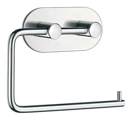 Bath Accessories |  Self-Adhesive Toilet Paper Holder (Polished Stainless Steel) Bath Bath Accessories