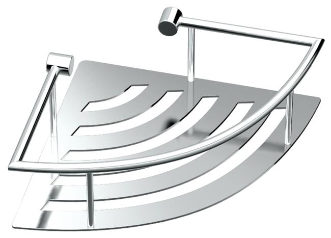 Bath & Shower Baskets |  11″ (279mm) Corner Shelf (Polished Chrome) Bath Bath & Shower Baskets