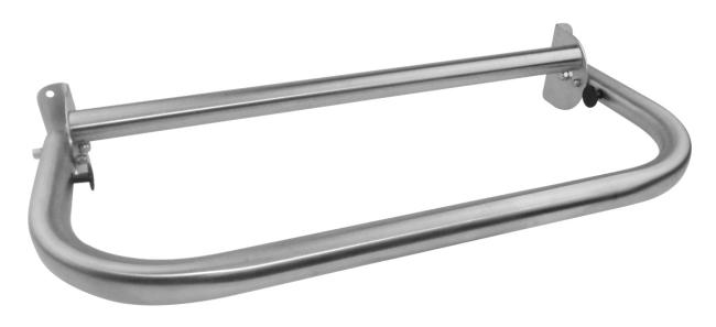 Safety Grab Bars |  24″ (610mm) Folding Grab Bar (Stainless Steel) Bath Safety Grab Bars