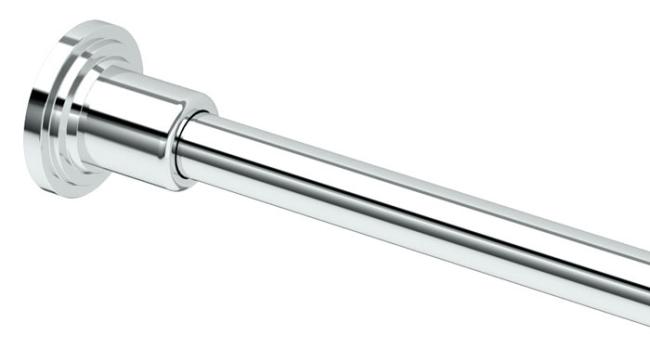 Shower Curtain Rods |  72″ (1829mm) Shower Rod Set (Polished Chrome) Bath Bath Accessories