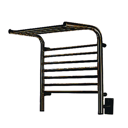 Towel Warmers & Drying Rails |  Model M Shelf Towel Warmer – 20-1/2″ (521mm)W x 22″ (559mm)H  – Hardwired (Oil Rubbed Bronze) Bath Towel Warmers & Drying Rails