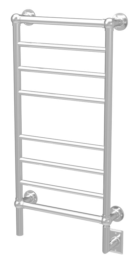 Towel Warmers & Drying Rails |  Towel Warmer – 21-1/16″ (535mm)W x 43-1/16″ (1094mm)H  – Hardwired (Polished Nickel) Bath Towel Warmers & Drying Rails