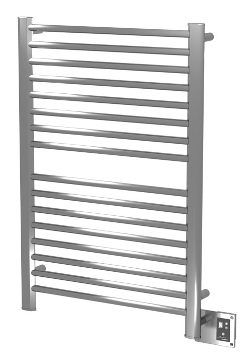 Towel Warmers & Drying Rails |  Towel Warmer – 29-1/4″ (743mm)W x 42-3/4″ (1086mm)H  – Hardwired (Brushed Stainless Steel) Bath Towel Warmers & Drying Rails