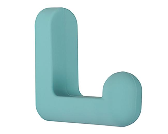 Bath Accessories |  Rubber Pastel Hook – (Blue) Bath Bath Accessories