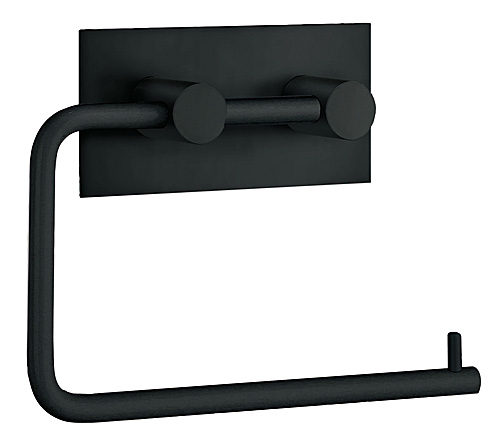 Bath Accessories |  Self-Adhesive Toilet Paper Holder (Matte Black) Bath Bath Accessories