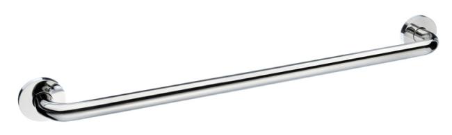 Safety Grab Bars |  Living 24″ (610mm) Straight Long Grab Bar (Polished Stainless Steel) Bath Safety Grab Bars