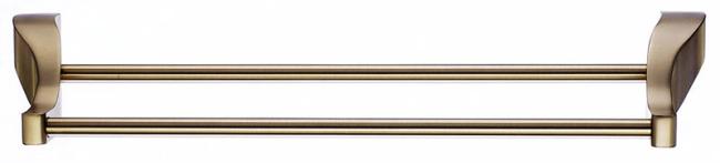 Bath Accessories |  24″ (610mm) Center-to-Center Double Towel Bar (Brushed Bronze) Bath Bath Accessories