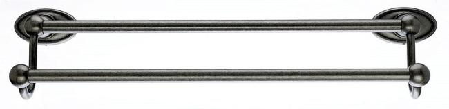 Bath Accessories |  Oval Bath 30″ (762mm) Center-to-Center Double Towel Bar (Antique Pewter) Bath Bath Accessories