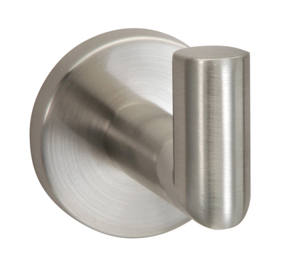 Bath Accessories |  Single Robe Hook (Satin Nickel) Bath Bath Accessories